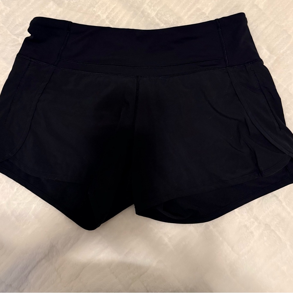 lululemon athletica Black Athletic Shorts